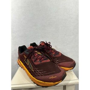 Altra Timp 2 sneaker Trail Running Athletic Shoes Gaiter Trap Red Orange Sz 13